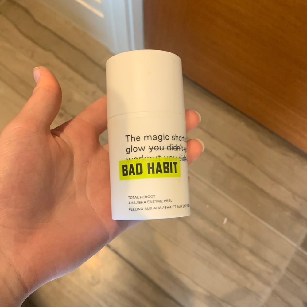 bad habit skincare total reboot aha/bha enzyme peel
